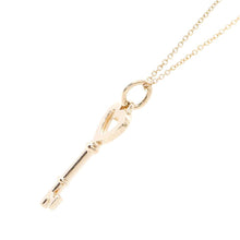 Load image into Gallery viewer, TIFFANY&amp;Co. Heart Key Necklace 18K Pink Gold
