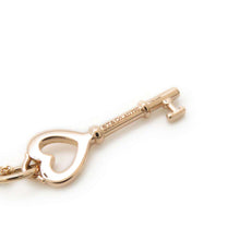 Load image into Gallery viewer, TIFFANY&amp;Co. Heart Key Necklace 18K Pink Gold
