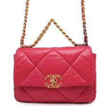 Load image into Gallery viewer, CHANEL CHANEL19 ChainShoulder Bag PinkAS1160 Lambskin
