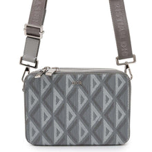 将图像加载到图库查看器中，Dior CDDiamond Shoulder Bag Gray2ESBC119DCO Canvas
