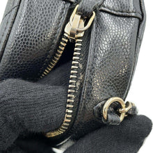 Load image into Gallery viewer, CHANEL Round Shoulder Bag BlackAP0245 Caviskin Size Mini
