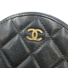 Load image into Gallery viewer, CHANEL Round Shoulder Bag BlackAP0245 Caviskin Size Mini
