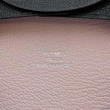 将图像加载到图库查看器中，HERMES Bastia Verso Caban/Mauve Pale Chevre Myzore Goatskin
