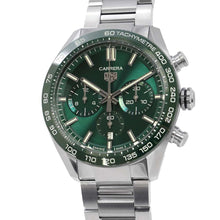 Load image into Gallery viewer, TAG HEUER Carrera Chronograph W44mm Stainless Steel Ce Green DialCBN2A1N.BA0643
