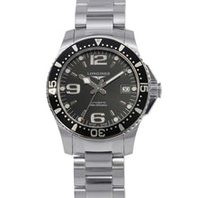 将图像加载到图库查看器中，LONGINES Hydro Conquest W39mm Stainless Steel Black DialL3.741.4.56.6
