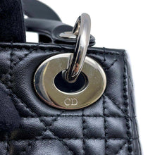 Load image into Gallery viewer, Dior Lady Dior BlackM0505PCAL Lambskin Size Mini
