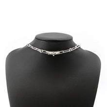 Load image into Gallery viewer, HERMES Kelly Chain Bracelet &amp; Choker Size 18 SV925
