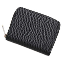 将图像加载到图库查看器中，LOUIS VUITTON Zippy / Coin Purse NoirM60152 Epi Leather
