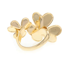 Load image into Gallery viewer, Van Cleef &amp; Arpels Frivol Entre Le Door Ring Size 53/#13VCARPJMD00/VCARB67653 18K Yellow Gold
