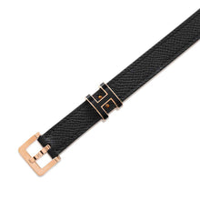 Load image into Gallery viewer, HERMES Pop Ash Belt Size 75 Black Epsom
