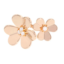 Load image into Gallery viewer, Van Cleef &amp; Arpels Frivol Entre Le Door Ring Size 52/#12VCARPFBL00/VCARPFBL52 18K Pink Gold
