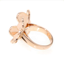 Load image into Gallery viewer, Van Cleef &amp; Arpels Frivol Entre Le Door Ring Size 52/#12VCARPFBL00/VCARPFBL52 18K Pink Gold
