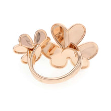 Load image into Gallery viewer, Van Cleef &amp; Arpels Frivol Entre Le Door Ring Size 52/#12VCARPFBL00/VCARPFBL52 18K Pink Gold
