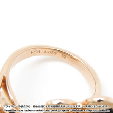 Load image into Gallery viewer, Van Cleef &amp; Arpels Frivol Entre Le Door Ring Size 52/#12VCARPFBL00/VCARPFBL52 18K Pink Gold
