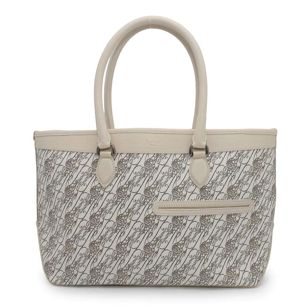 Berluti To Jules Malbeuf Tote Bag White Leather PVC