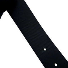 将图像加载到图库查看器中，CHANEL CC Logo Belt Size 75 Black/White Leather
