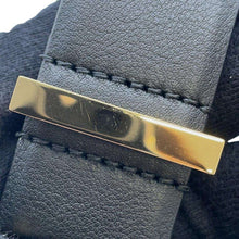 将图像加载到图库查看器中，CHANEL CC Logo Belt Size 70 Black Leather
