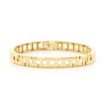 Load image into Gallery viewer, TIFFANY&amp;Co. T True Narrow Bracelet Size Medium 18K Yellow Gold
