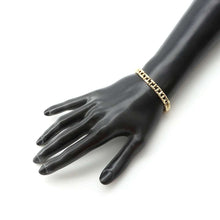 Load image into Gallery viewer, TIFFANY&amp;Co. T True Narrow Bracelet Size Medium 18K Yellow Gold
