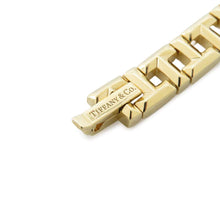 将图像加载到图库查看器中，TIFFANY&amp;Co. T True Narrow Bracelet Size Medium 18K Yellow Gold
