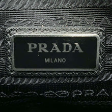 将图像加载到图库查看器中，PRADA Re-Nylon xSaffiano Leather Shoulder Bag Black2VH113 Nylon Leather
