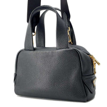 将图像加载到图库查看器中，PRADA Punching logo 2WAY Handbag Black1BB078 Calf Leather
