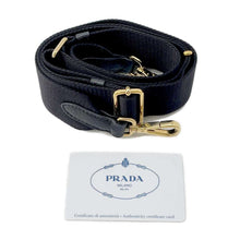 将图像加载到图库查看器中，PRADA Punching logo 2WAY Handbag Black1BB078 Calf Leather
