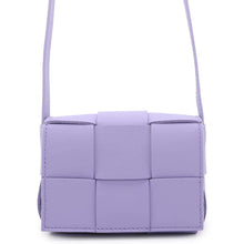 Load image into Gallery viewer, Bottega Veneta Candy Cassette Shoulder Bag Purple666688 Lambskin
