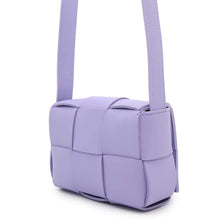 Load image into Gallery viewer, Bottega Veneta Candy Cassette Shoulder Bag Purple666688 Lambskin
