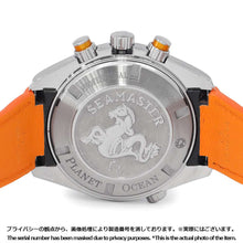 Load image into Gallery viewer, OMEGA Seamaster Planet Ocean 600?M W45.5mm Stainless Steel Leather Black Dial2918.50.38
