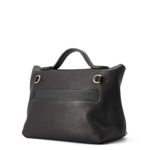 Load image into Gallery viewer, HERMES 24/24 Sac Van Quatre Black Swift Leather Evercolor Size Mini
