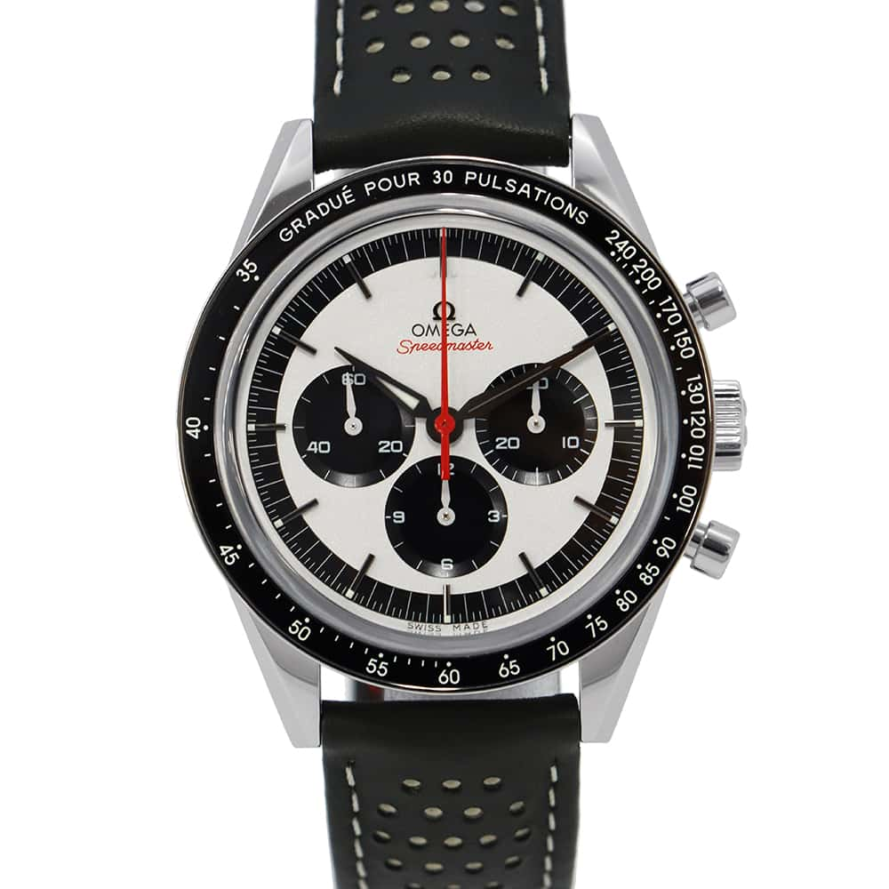 OMEGA Speedmaster Moonwatch CK2998 commemorative model W39.7mm Stainless Steel Leather Silver Dial311.32.40.30.02.001