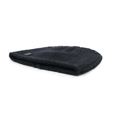 Load image into Gallery viewer, HERMES Knit cap &quot;Joplan&quot; Size S Black Wool 79% Silk14% Cashmere7%
