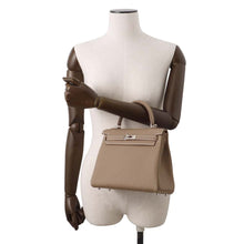 Load image into Gallery viewer, HERMES Kelly Retourne Etoupe Togo Leather Size 25
