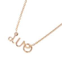 将图像加载到图库查看器中，Dior Oui Diamond NecklaceJOUI95035 18K Pink Gold
