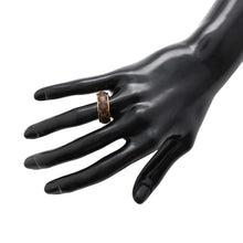 Load image into Gallery viewer, LOUIS VUITTON Bague Nanogram Sweet Dream Ring Size L BrownM69608 Monogram Gold Plated
