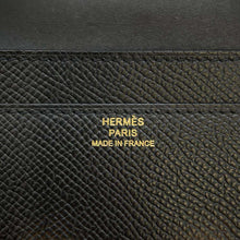 将图像加载到图库查看器中，HERMES Constance Long to Go Black Epsom
