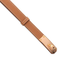 Load image into Gallery viewer, HERMES Kelly Belt Gold Epsom
