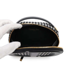 Load image into Gallery viewer, Dior Signature Oval Camera Bag White/BlackS2201UZMF_M911 Canvas Calf Leather
