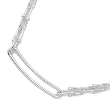 将图像加载到图库查看器中，TIFFANY&amp;Co. Hardware Link Necklace SV925
