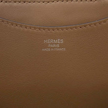 Load image into Gallery viewer, HERMES In the loop Beige de Weimar Toile H Swift Leather Size 18
