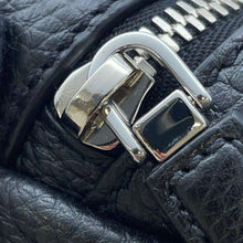 将图像加载到图库查看器中，PRADA Triangle Logo Shoulder Bag Black2VH165 Vittero Dino Leather
