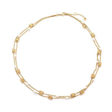 Load image into Gallery viewer, CELINE Les Perles Double Necklace Gold460PK6PRB.01GI Brass Faux Pearl
