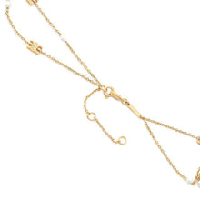 Load image into Gallery viewer, CELINE Les Perles Double Necklace Gold460PK6PRB.01GI Brass Faux Pearl
