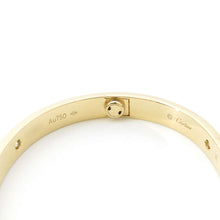 将图像加载到图库查看器中，CARTIER Love breath half diamond Size 16B6035916 18K Yellow Gold
