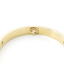 将图像加载到图库查看器中，CARTIER Love breath half diamond Size 16B6035916 18K Yellow Gold
