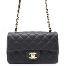 将图像加载到图库查看器中，CHANEL Matelasse Single Flap ChainShoulder Bag BlackA69900 Lambskin Size 20
