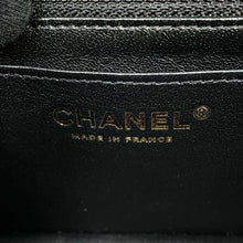 将图像加载到图库查看器中，CHANEL Matelasse Single Flap ChainShoulder Bag BlackA69900 Lambskin Size 20
