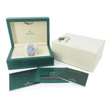 Load image into Gallery viewer, ROLEX Datejust W36mm Stainless Steel K18WG Bright Blue Dial126234
