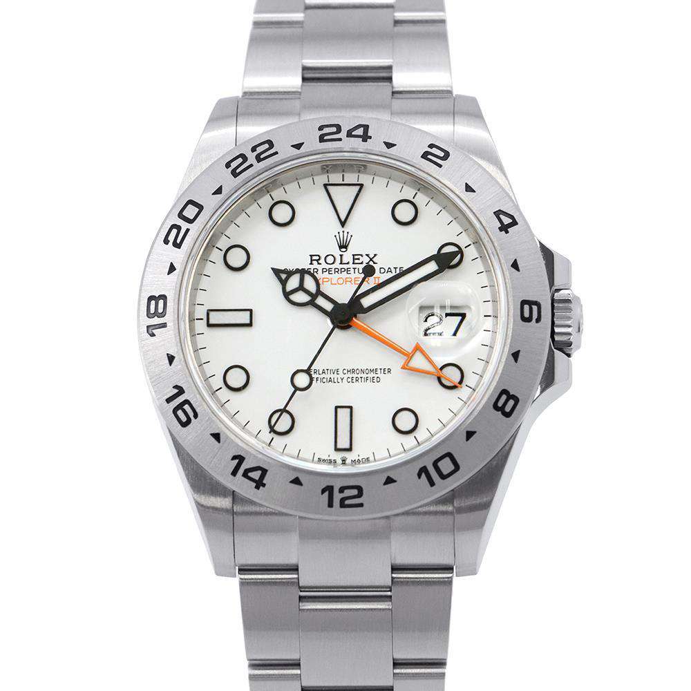 ROLEX Explorer II W42mm Stainless Steel White Dial226570